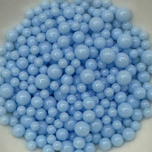 Light Blue Round Multi Size Bead Filler