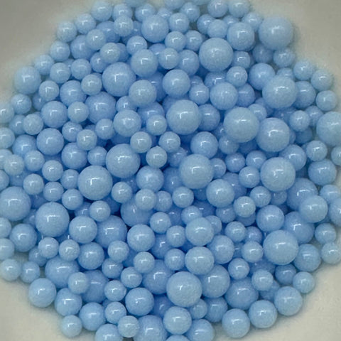 Light Blue Round Multi Size Bead Filler