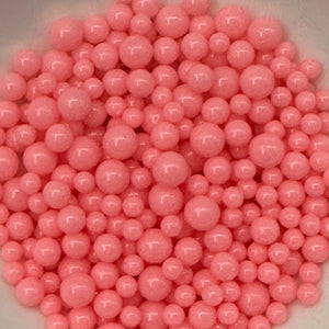 Coral Pink Round Multi Size Bead Filler