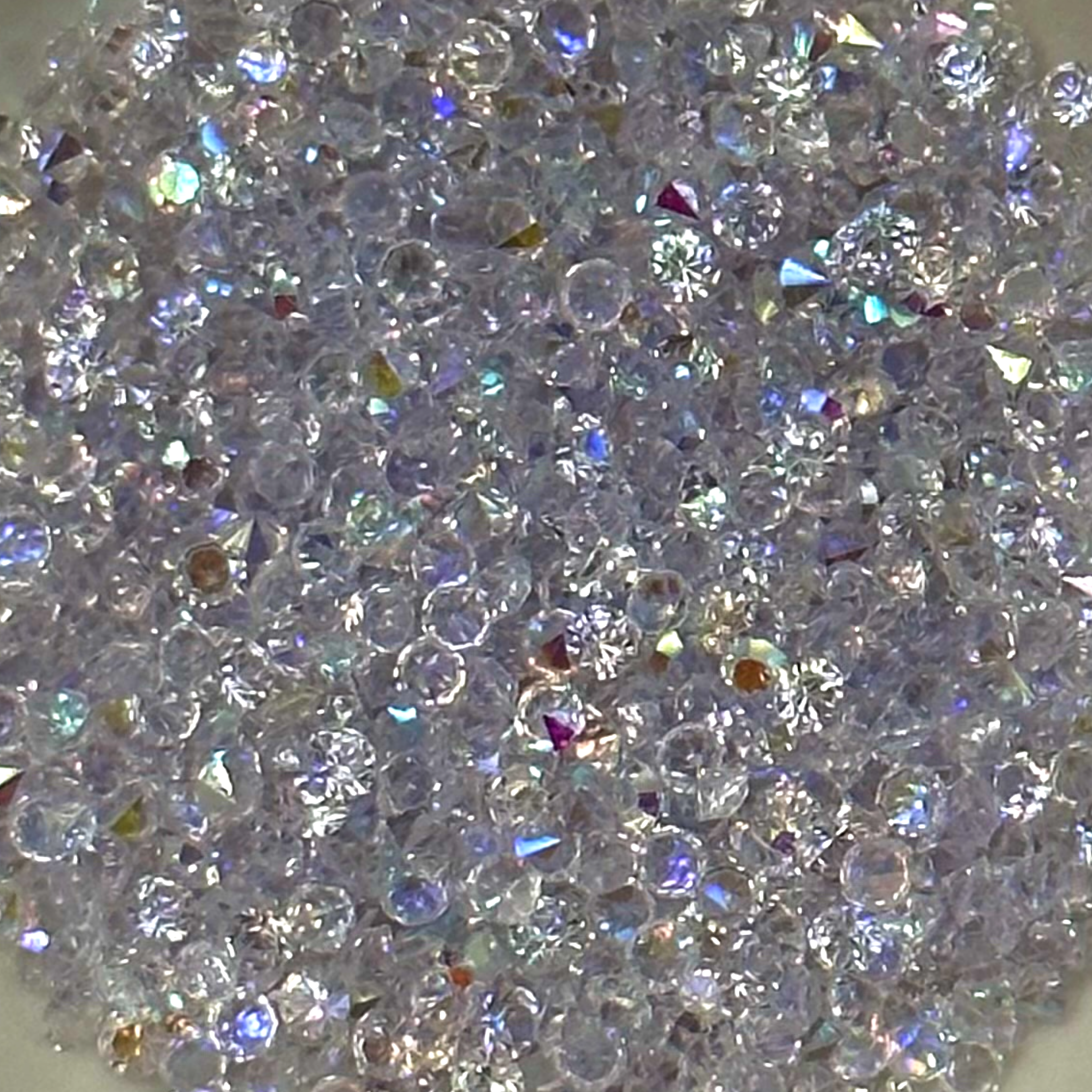 Clear AB Diamond Gems 3mm