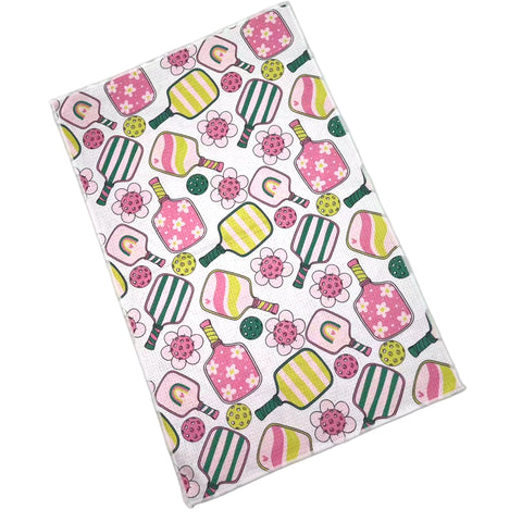 Pickle Ball Double-Sided Hand Towel