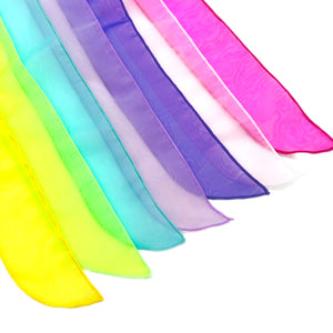 Small Colored Sheer Shaker Bow Strips