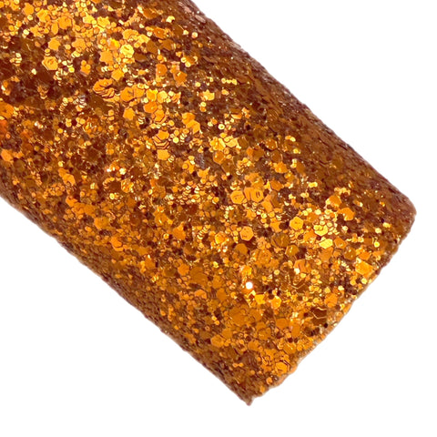 Autumn Orange Chunky Glitter