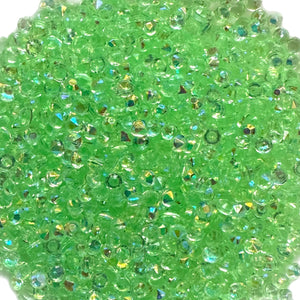 Spring Green AB Diamond Gems 4mm