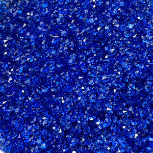 Cobalt Blue Diamond Gems 3mm