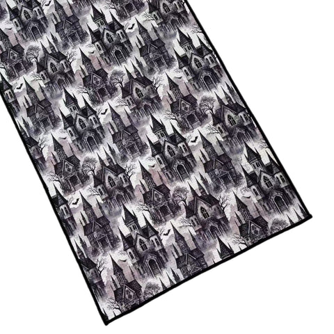 Haunted Houses Double-Sided Hand Towel