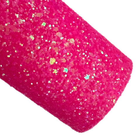 (New) Hot Pink Sparkle Chunky Glitter