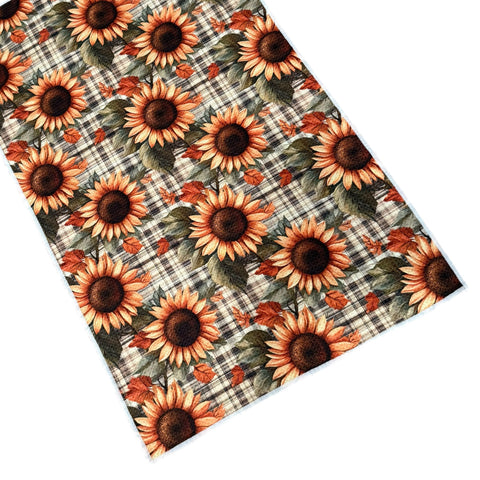 Sunflower Symphony Double-Sided Hand Towel