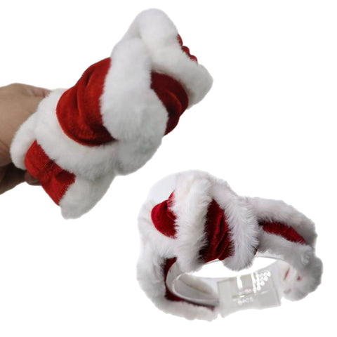 Santa Suit Knotted Headband