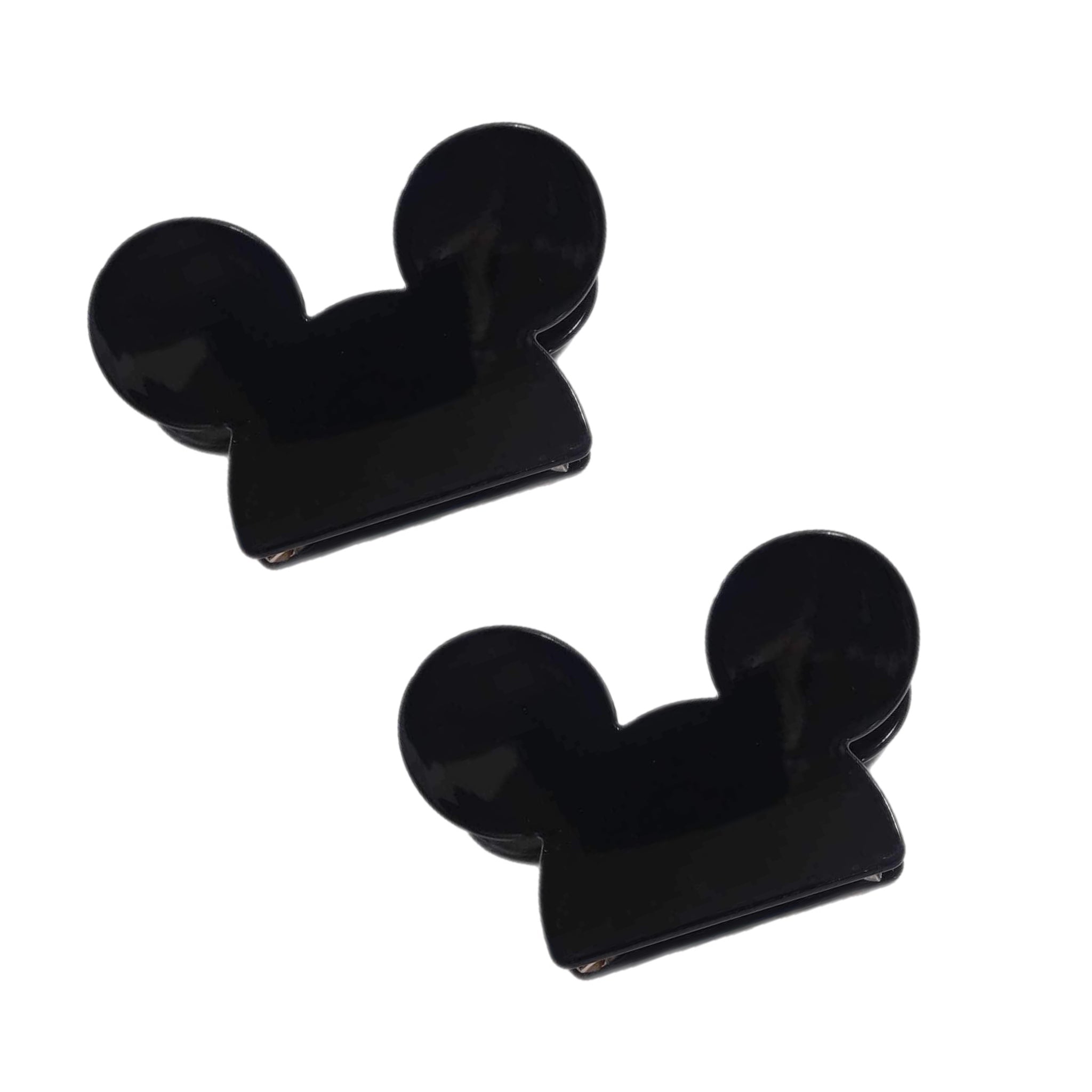 Black Mouse Head Claw Clip