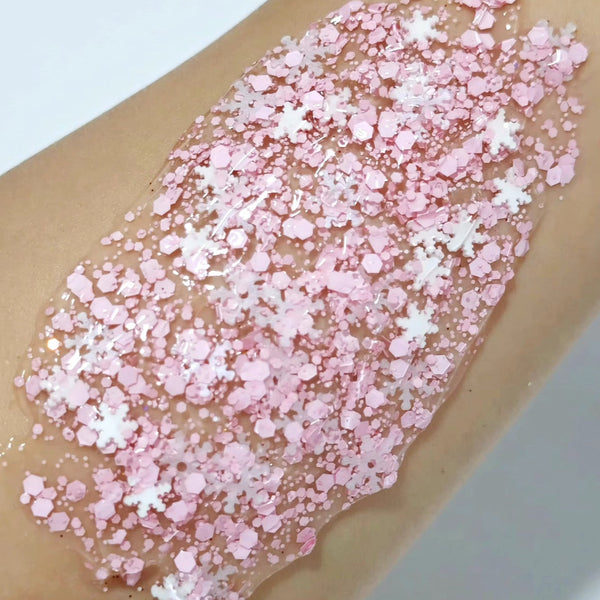 Snowflake Glitter Hair Gel