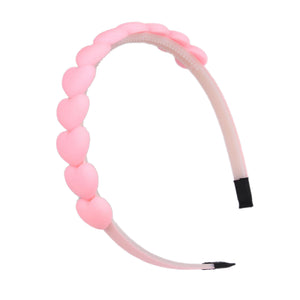 Light Pink Heart Headband