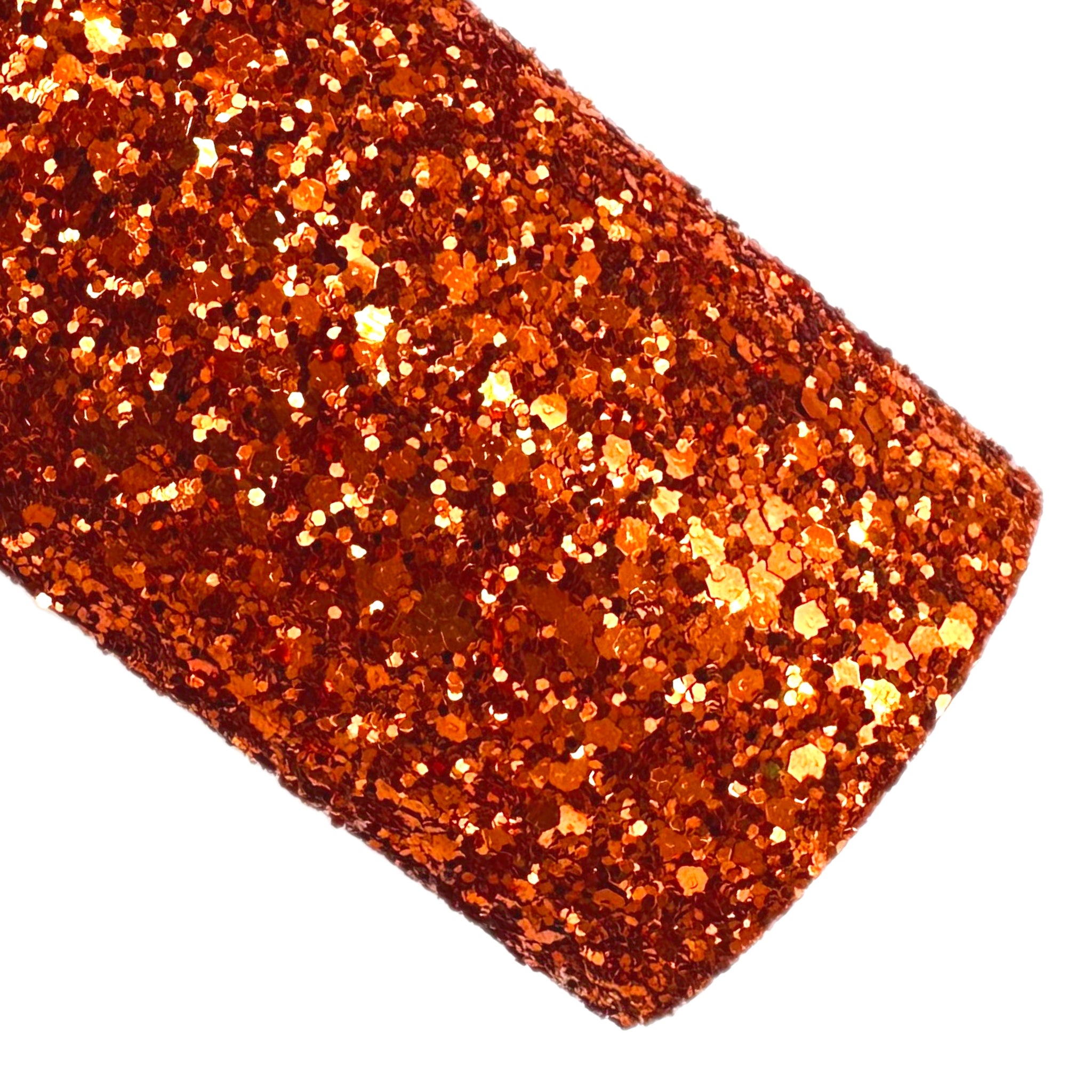 Longhorn Orange Chunky Glitter