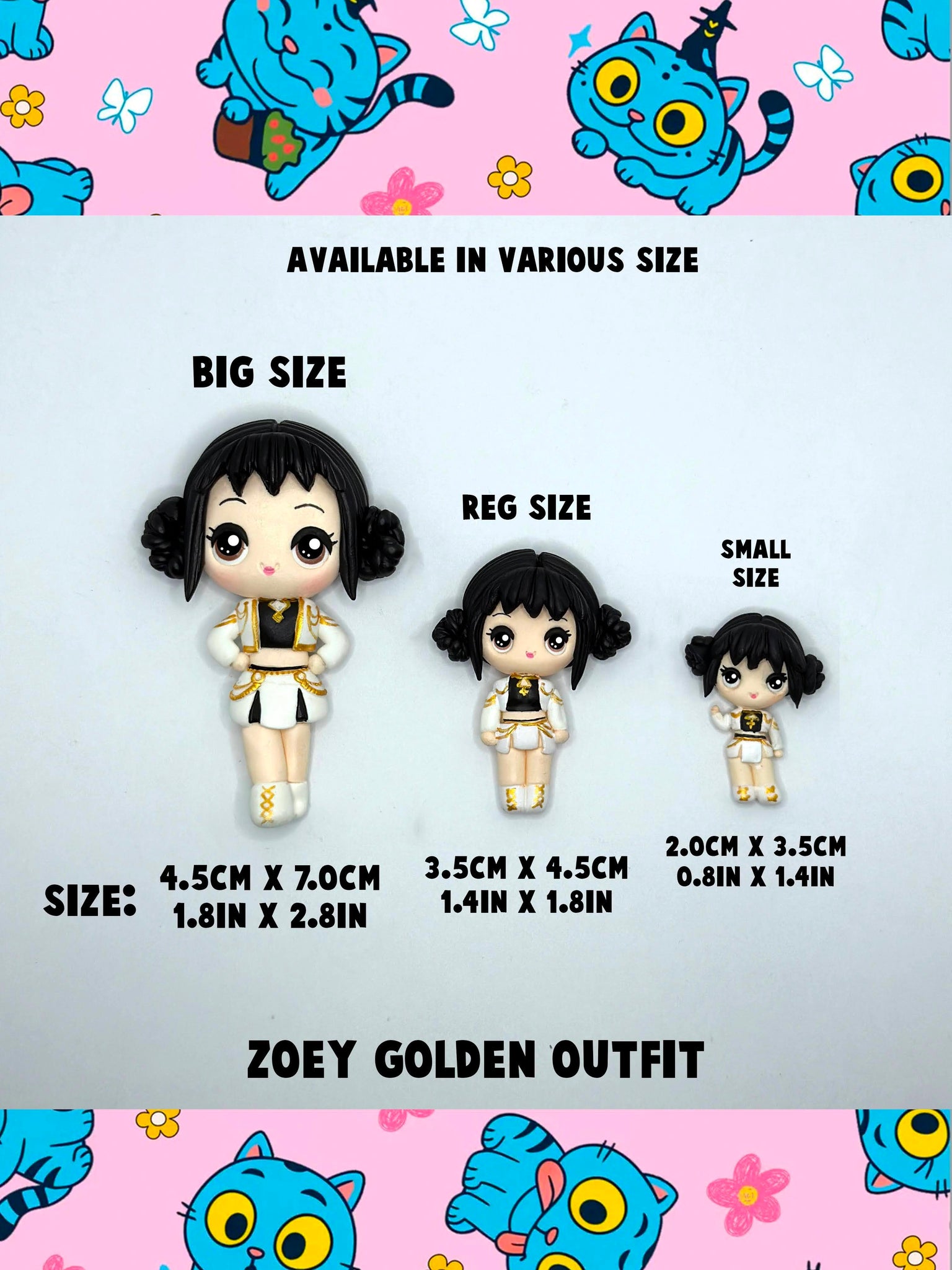 (Pre-Order) KPop Zoey Golden Outfit