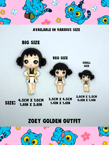 (Pre-Order) KPop Zoey Golden Outfit