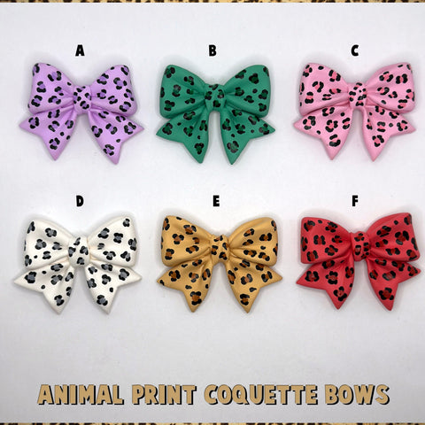 (Pre-Order) Leopard Bows