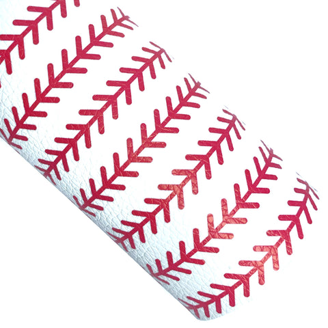 Baseball Laces Custom Faux Leather
