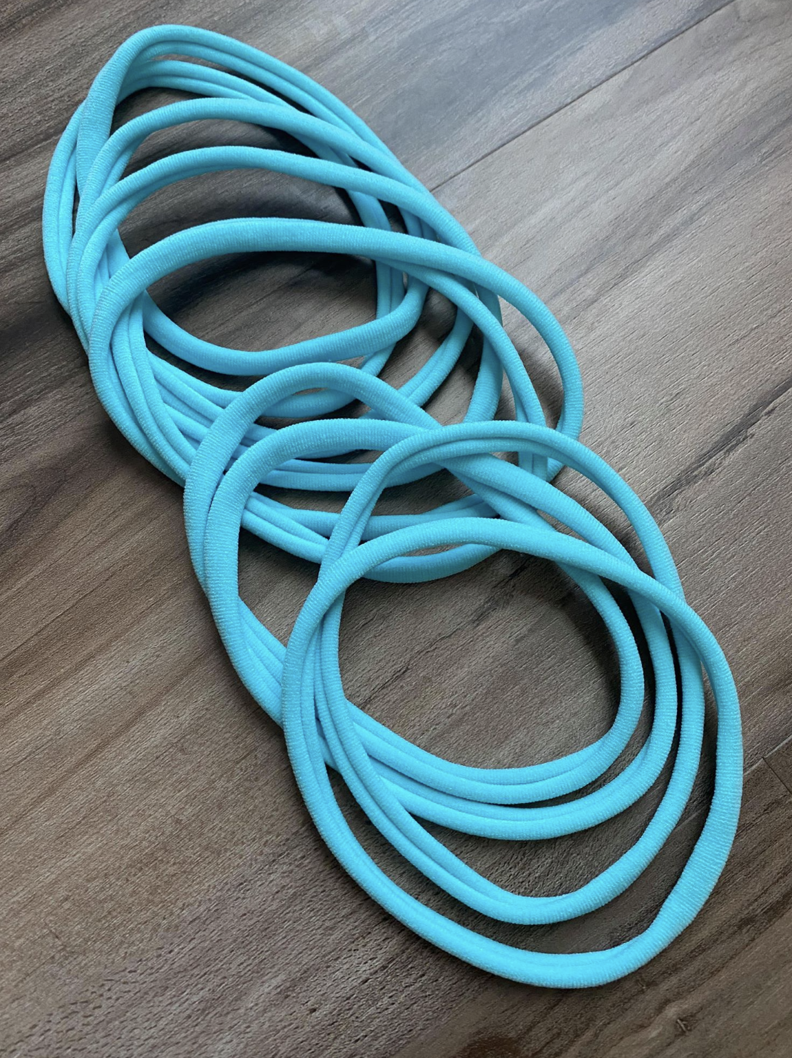 Baby Blue Nylon Headband