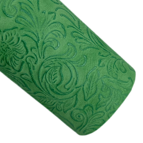 Fern Embossed Faux Leather