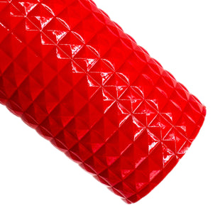 (New) Red Studded Patent