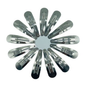Silver Snap Clips - 50mm