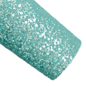 (New)Aqua Pearlescent Chunky Glitter