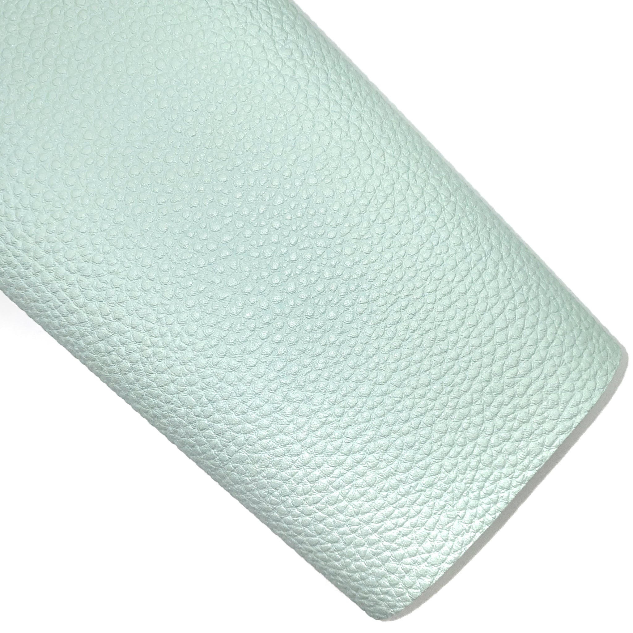 Refresh-Mint Pastel Lychee Faux Leather