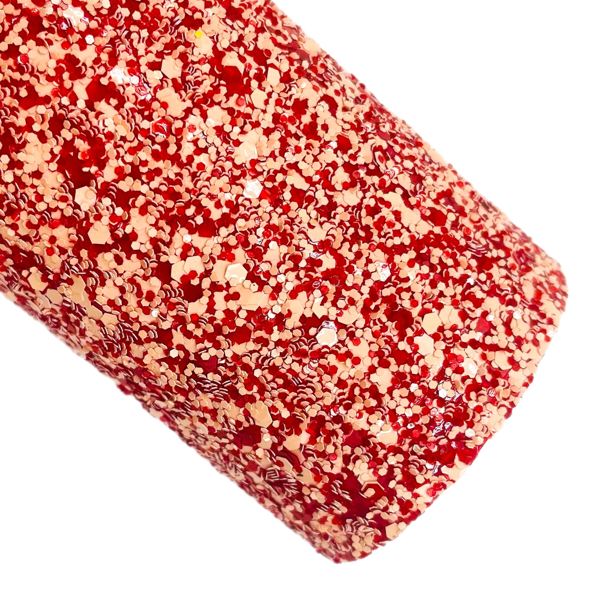 Pink & Red Mix Chunky Glitter