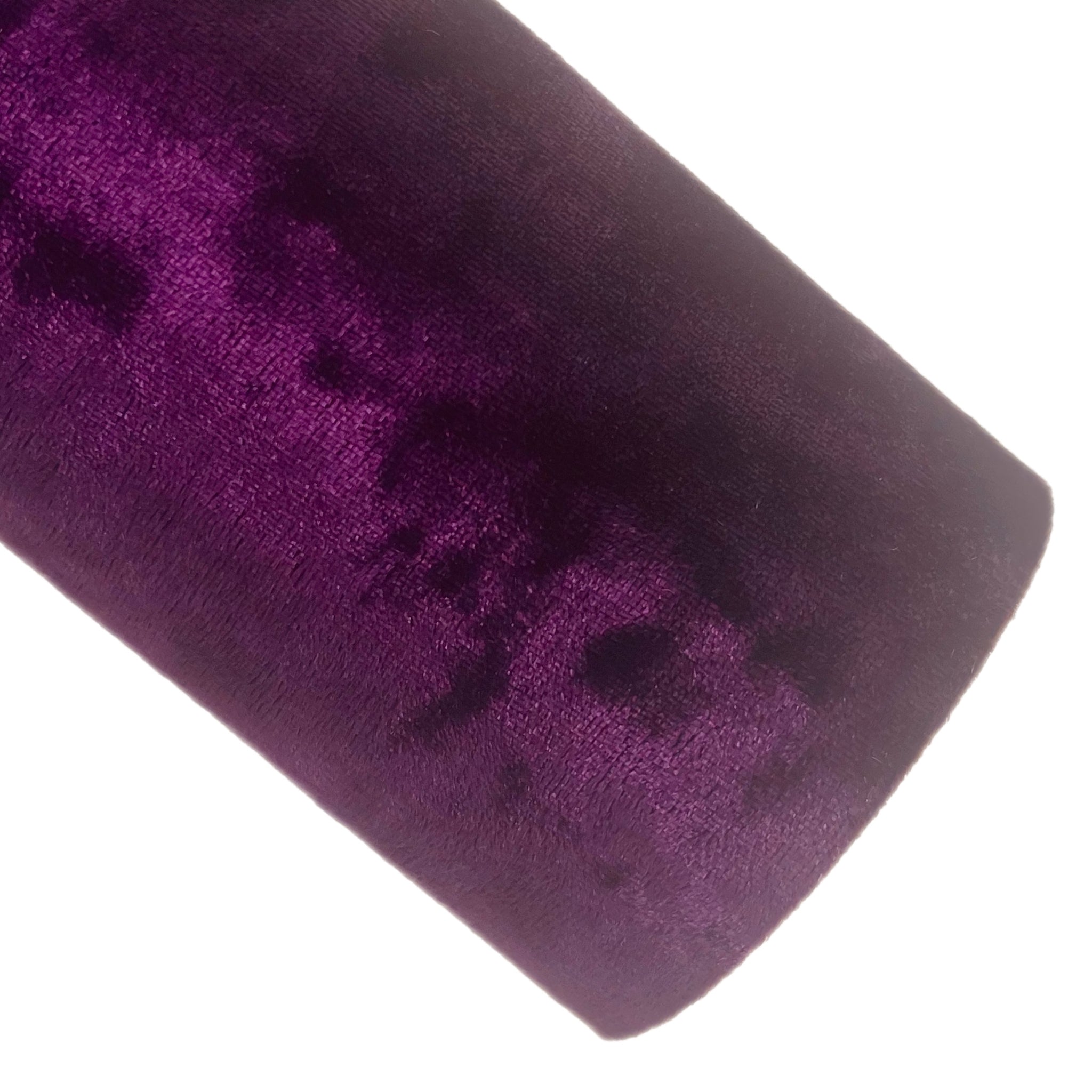 Royal Purple Crushed Velvet