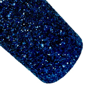 Navy Blue Chunky Glitter