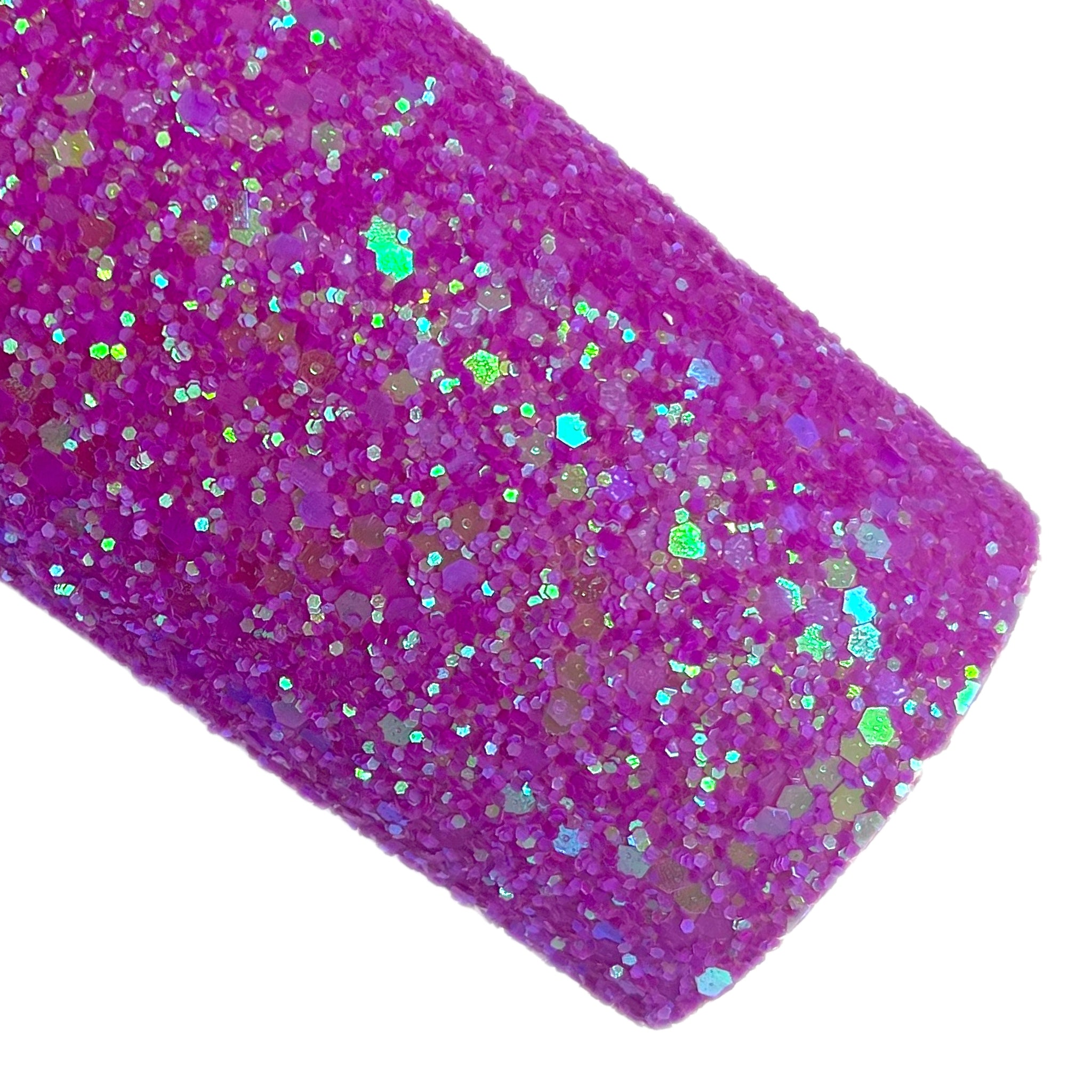 Neon  Purple Sparkles Chunky Glitter