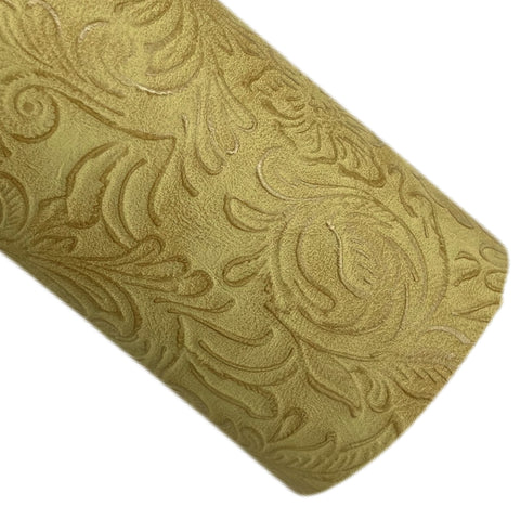 Tuscan Sun Embossed Faux Leather