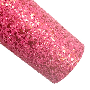 Cyclaman Pink Glistening Chunky Glitter
