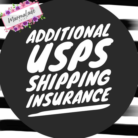 Additional USPS Shipping Insurance
