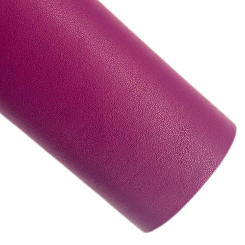 Wineberry Buttery Smooth Faux Leather