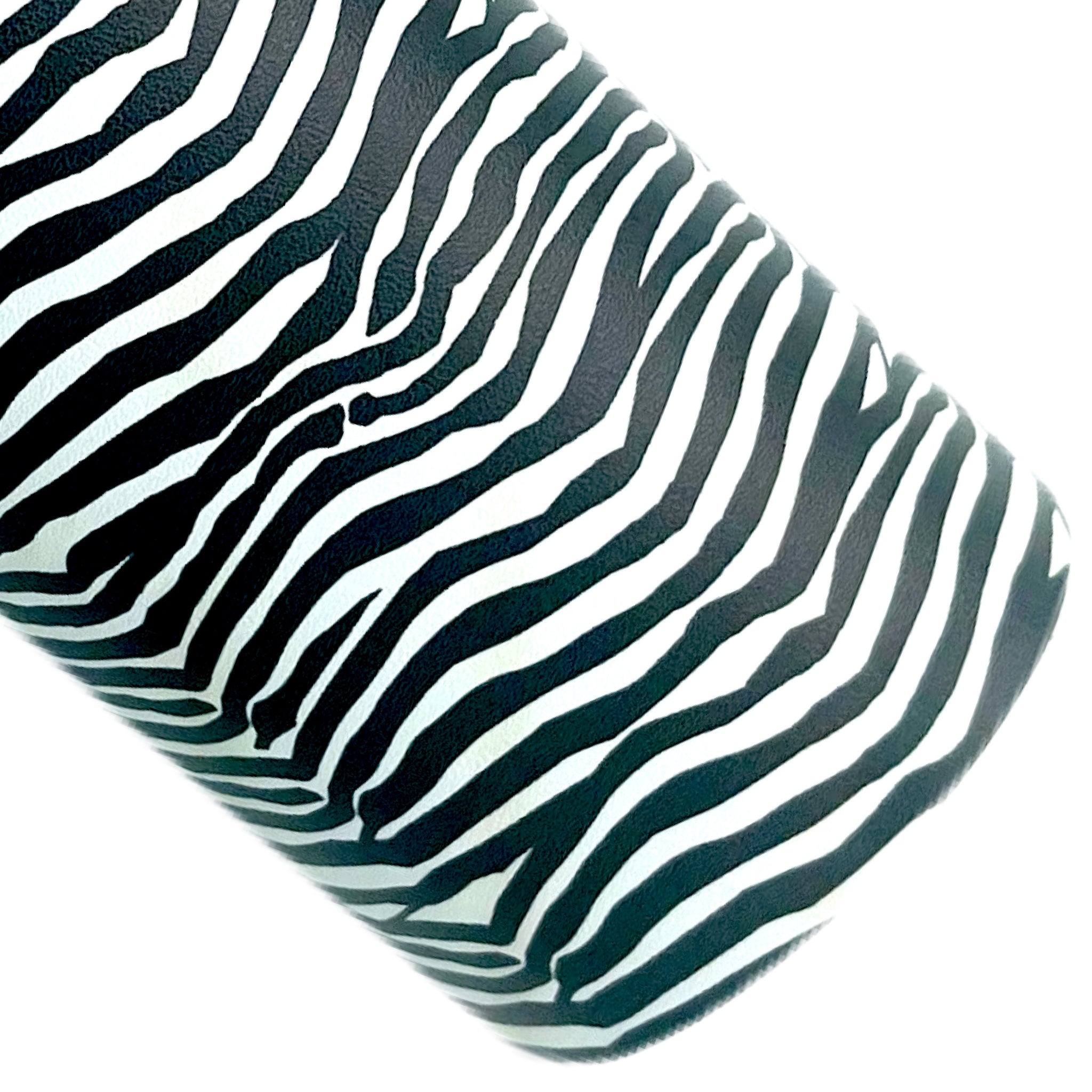Zebra Custom Print on Smooth Faux Leather