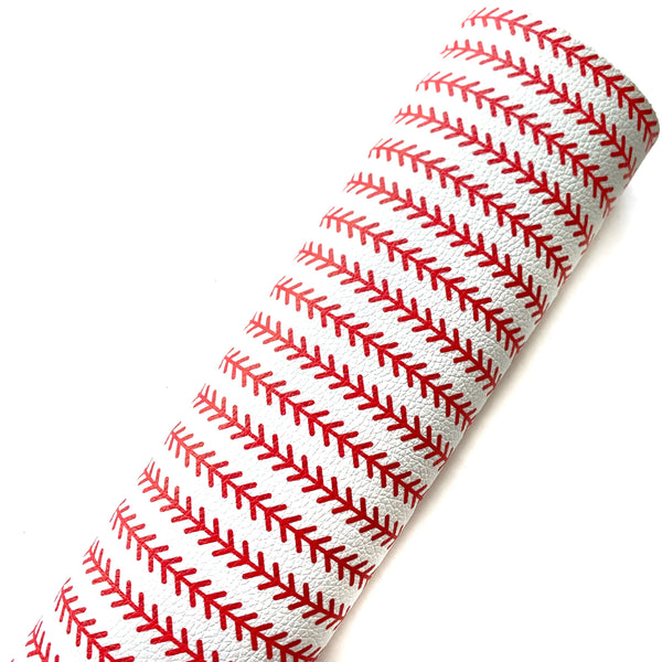 Baseball Laces Custom Faux Leather