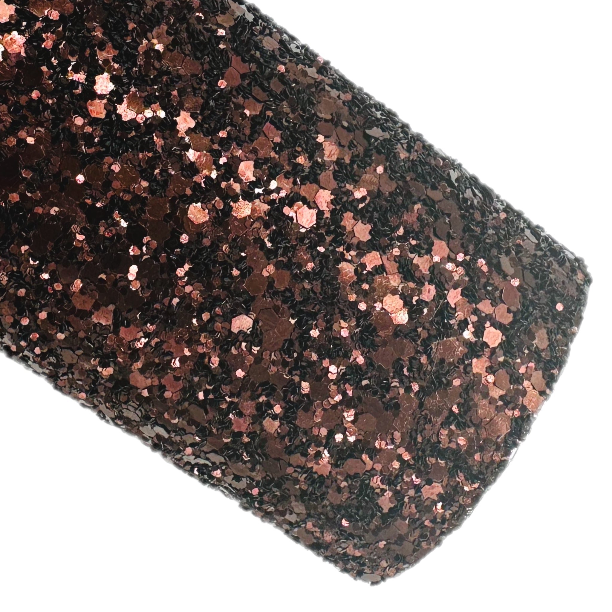 Dr. Pepper Brown Chunky Glitter