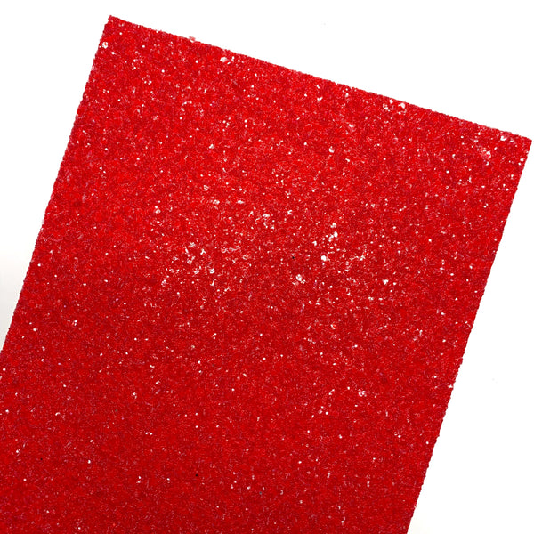 Candy Apple Red Chunky Glitter