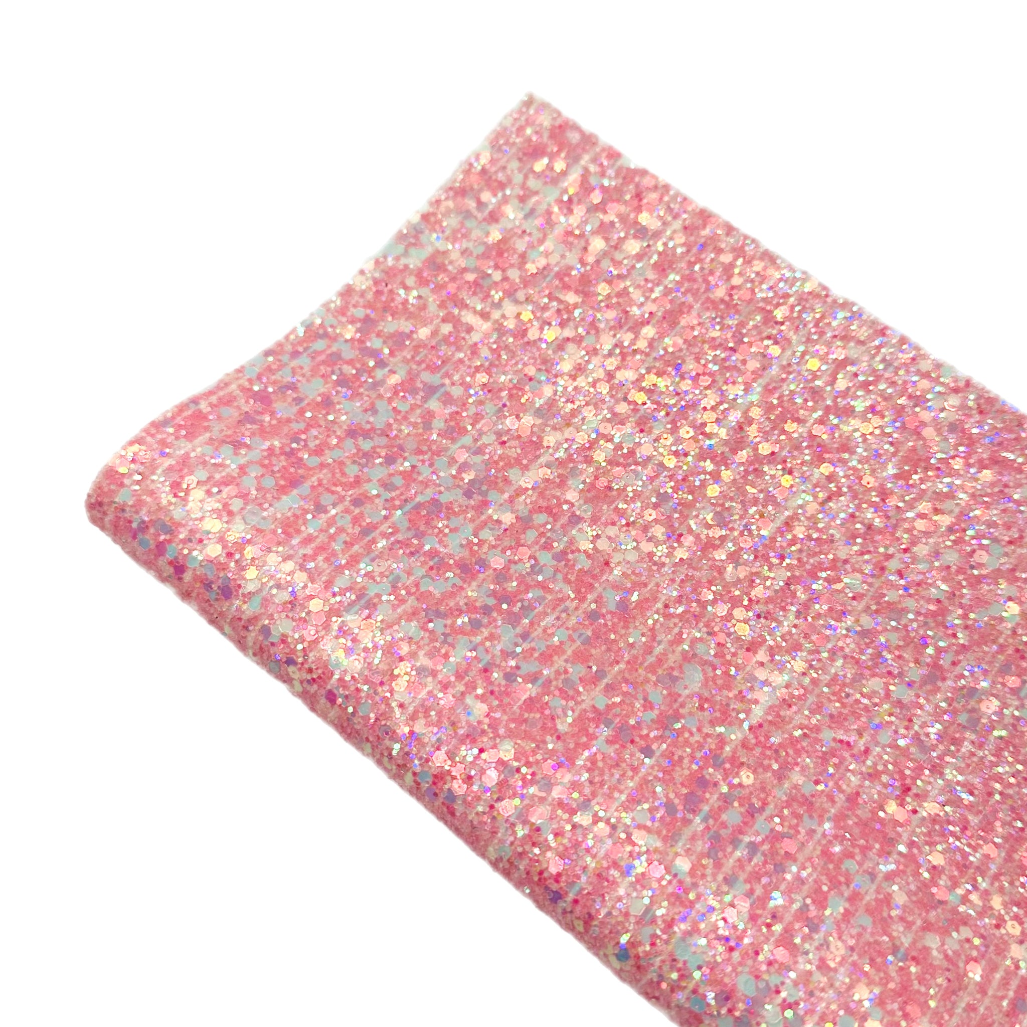 (NEW) Pink Streakin Chunky Glitter