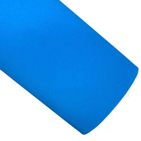 Sky Blue Pigment Faux Leather