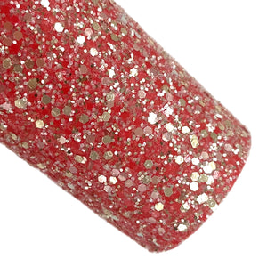 Red Perfectly Paired Chunky Glitter