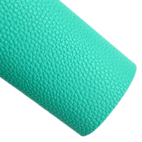 Turquoise Lychee Faux Leather